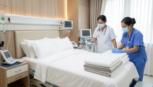 Persediaan Linen Bersih di Rumah Sakit Harus Selalu Tersedia Sehingga Membutuhkan Jasa Laundry yang Berkompeten untuk Memastikan Ketersediaan Linen Bersih Terus Menerus